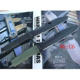OEM EXTREMA RATIO FULCRUM ARMY THORN BLACK/GREEN VERSION HUNTING KNIFE UDTEK00190
